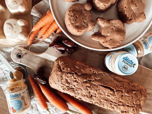 Alete bewusst Rezept Karottenkuchen zuckerfrei