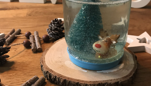 Alete bewusst DIY Schneekugel 