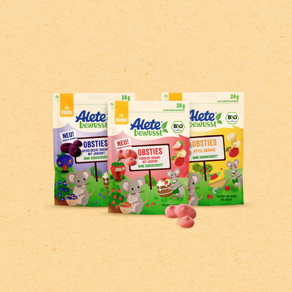 Alete bewusst Snacks Obsties