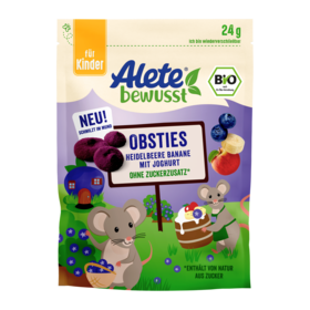 Alete bewusst Bio Obsties Heidelbeer Joghurt