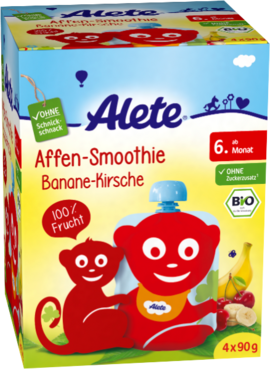 Alete bewusst Produkt Affen-Smoothie