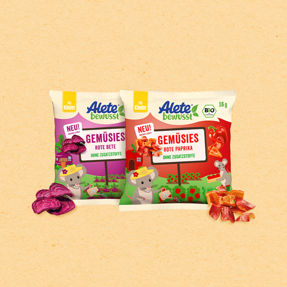 Alete bewusst Snacks Gemüsies