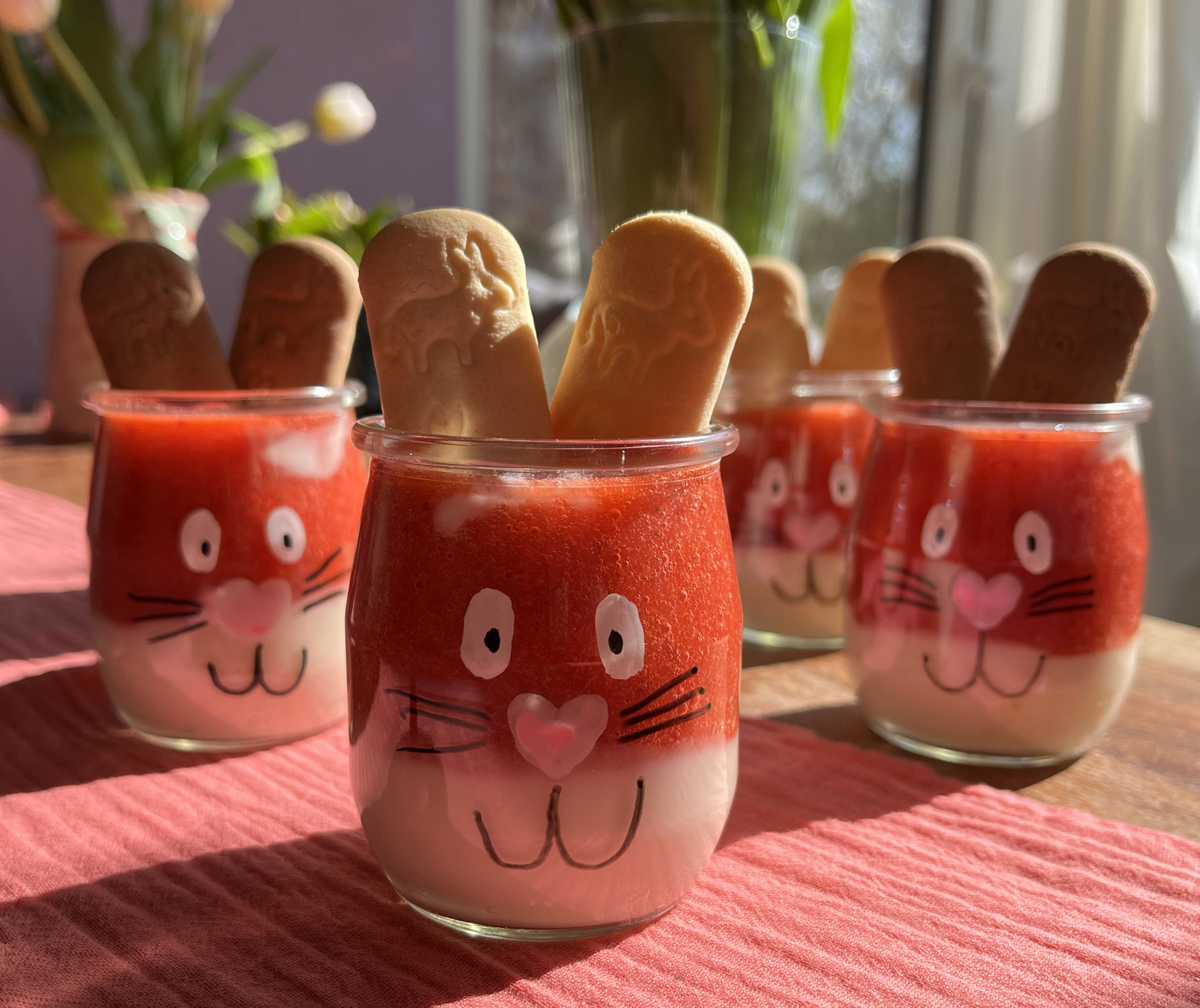 Alete bewusst Rezept Hasendessert mit Hasenohren