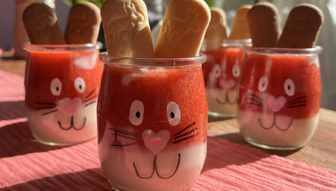 Alete bewusst Rezept Hasendessert mit Hasenohren